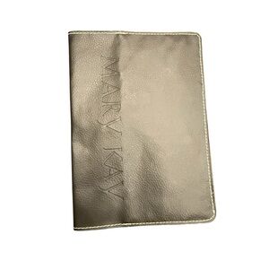 Mary Kay Black Leather Pink Lining Notebook Cover